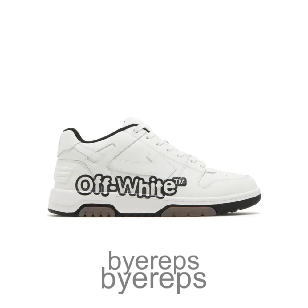 Off-White Out Of Office Low Logo Print White
