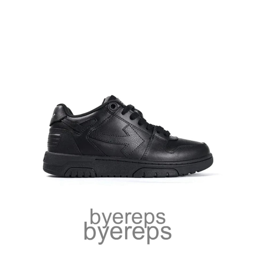 Off-White Out Of Office Low Triple Black