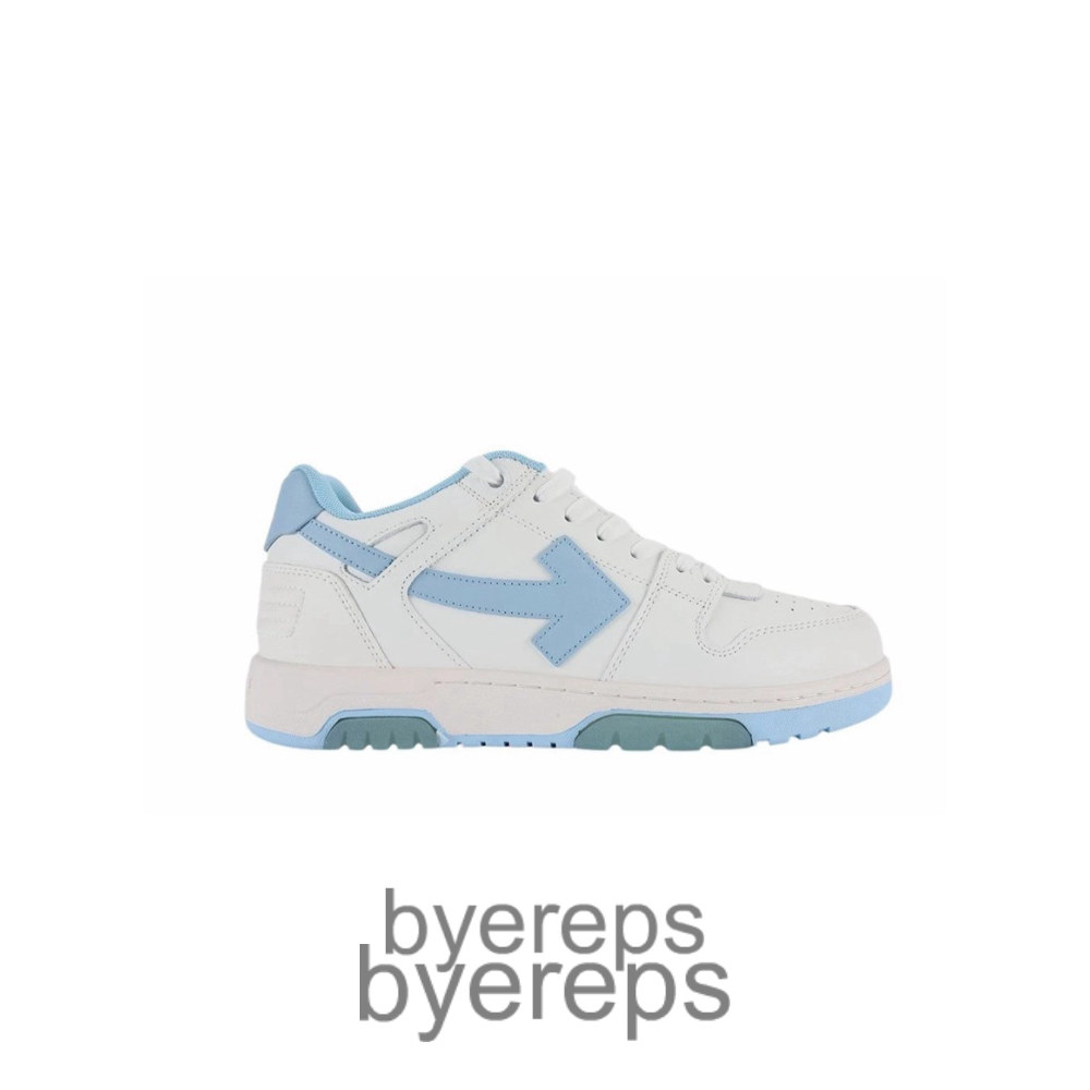 Off-White Out Of Office Ooo 30 Mm Low Tops Ligh Blue