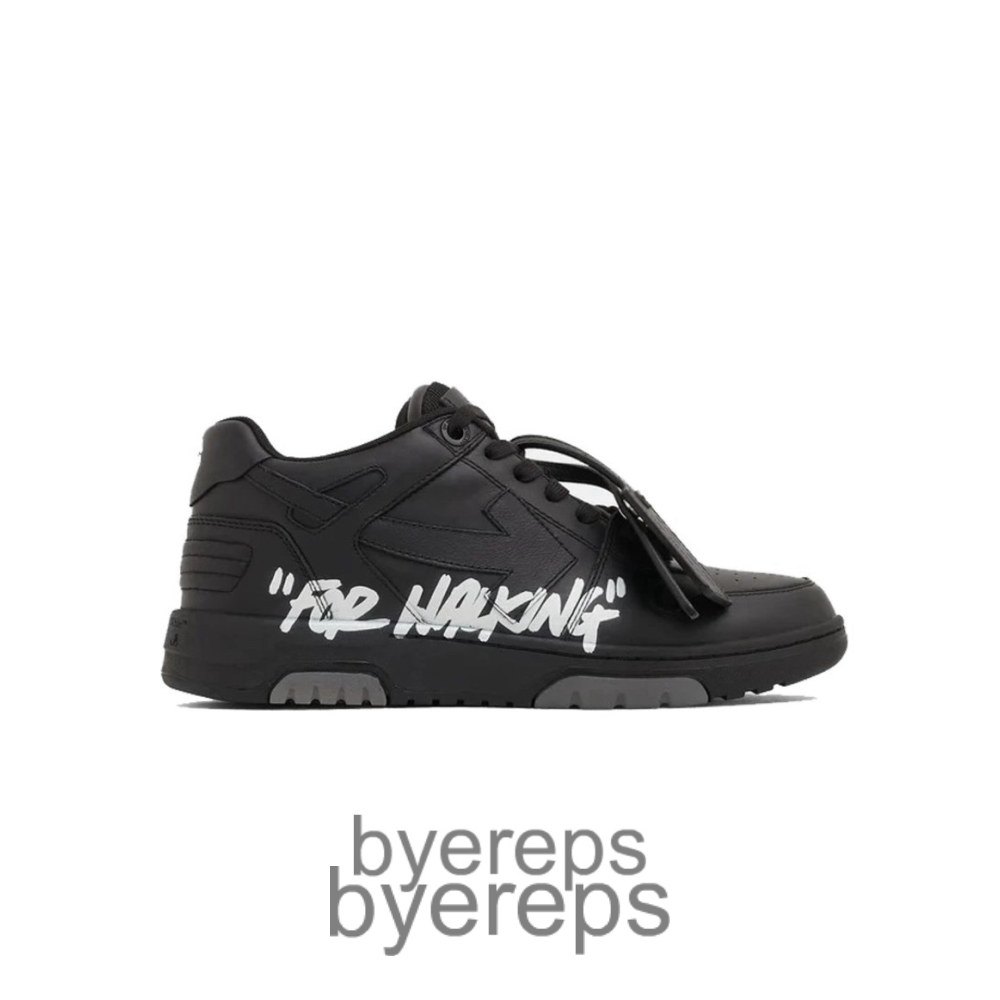 Off-White Out Of Office Ooo For Walking Black