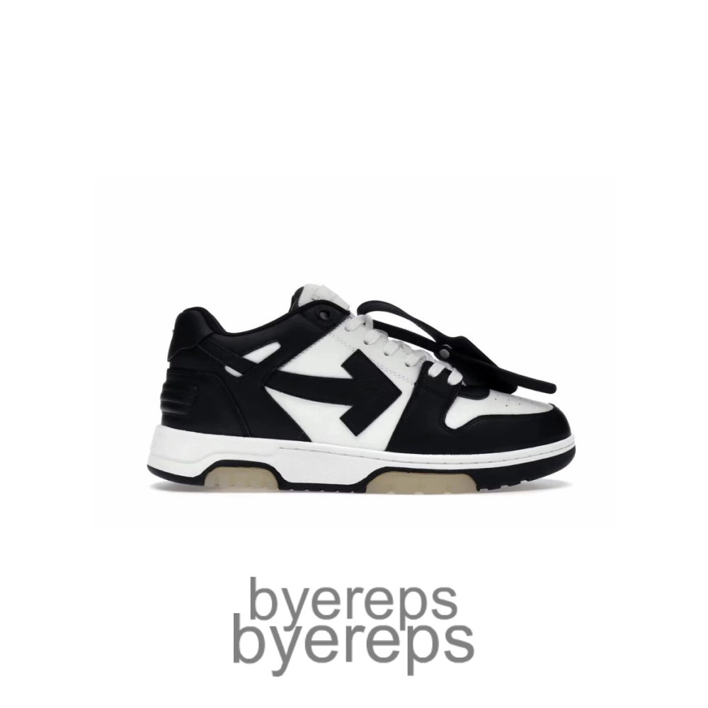 Off-White Out Of Office Ooo Low Tops White Black White