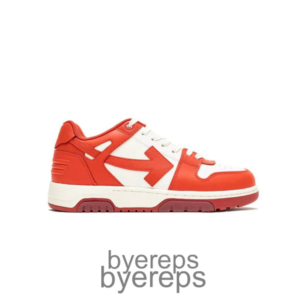 Off-White Out Of Office Red White