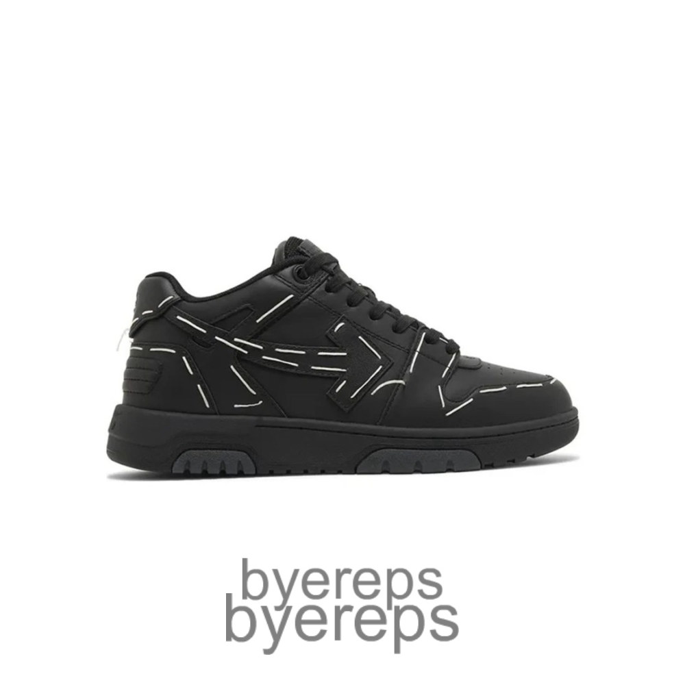 Off-White Out Of Office Sartorial Stitch Black