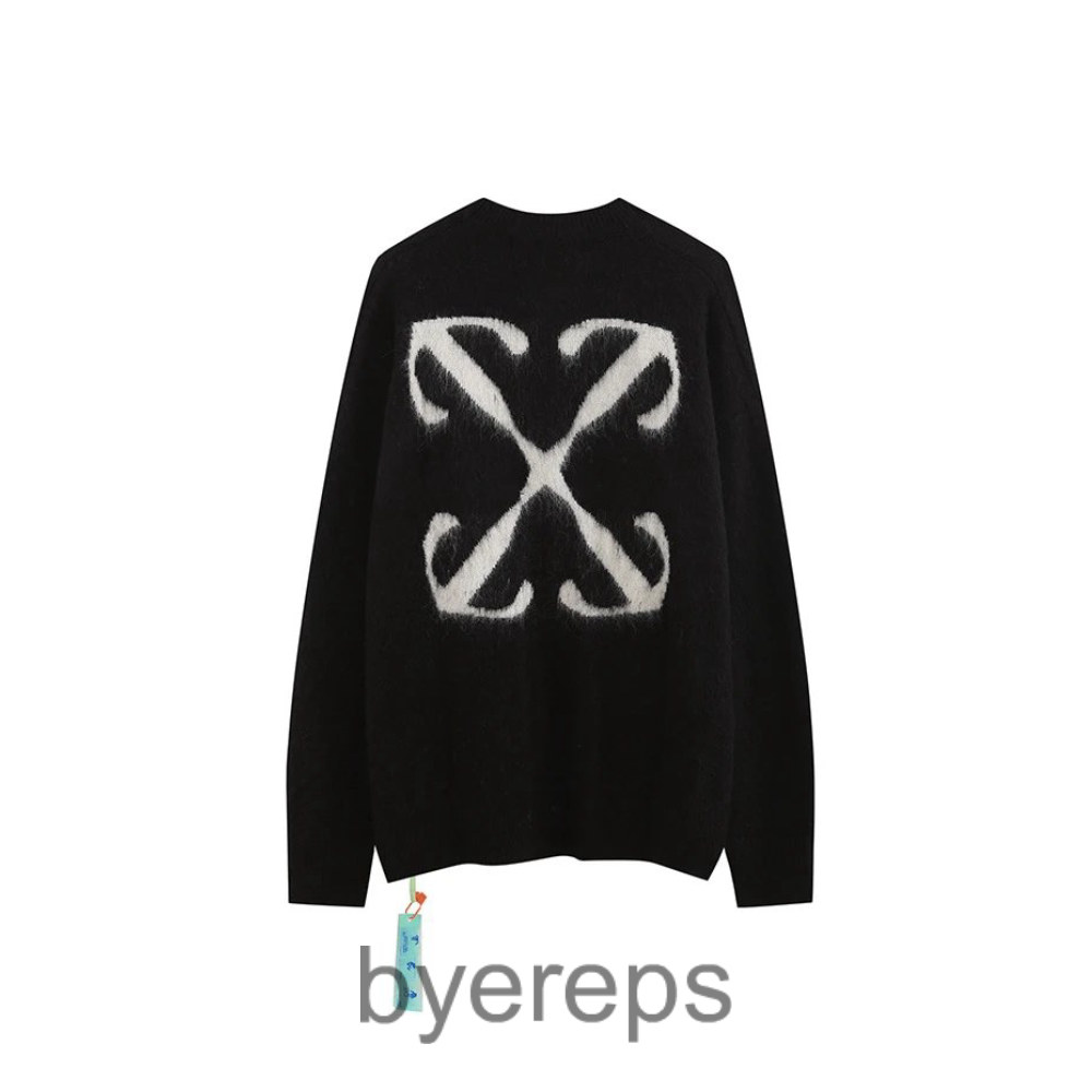 Off-White Sweater Black-Multicolor — photo 4 of 4