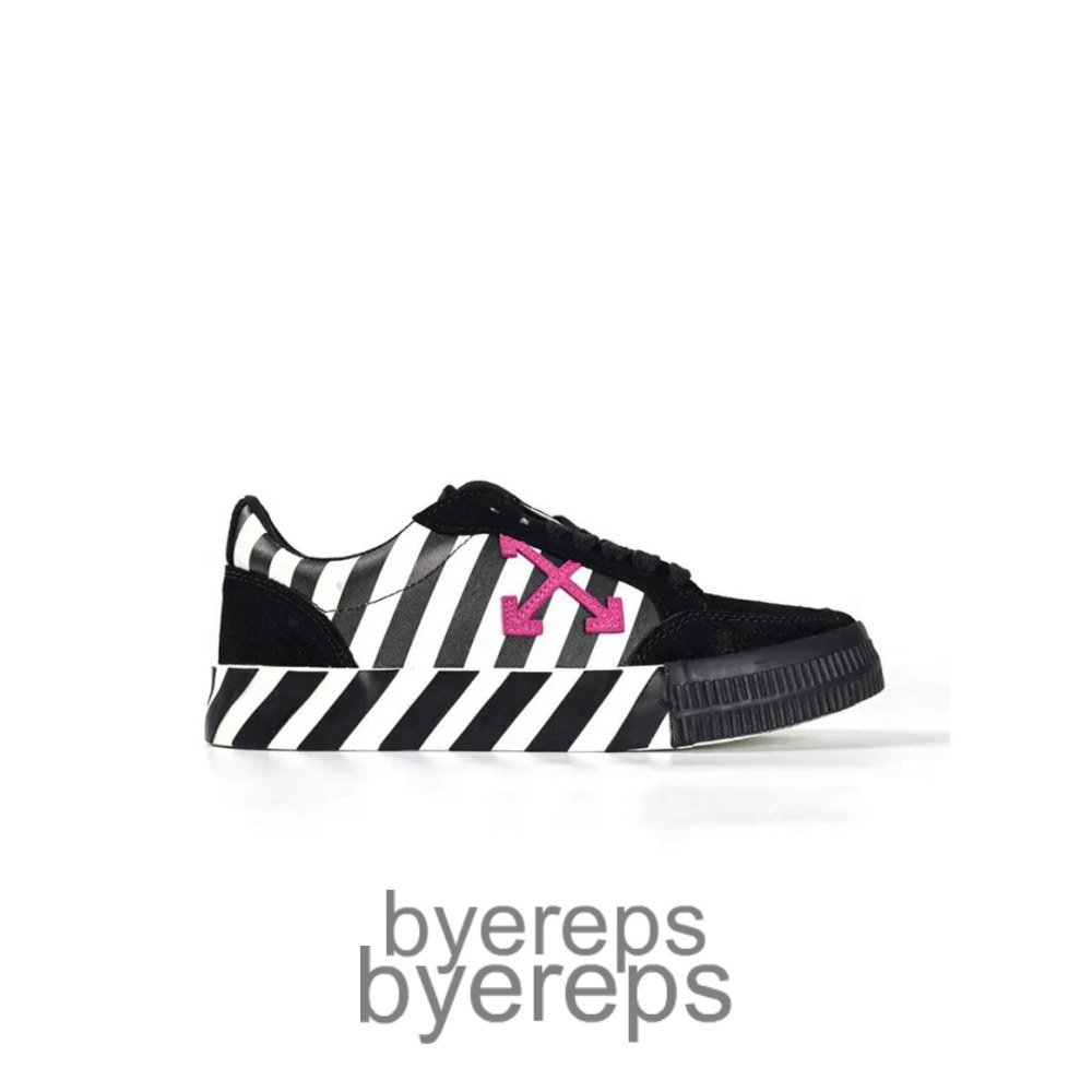 Off White Vulc Low Stripe Violet