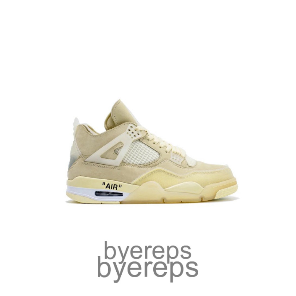 Off-White X Air Jordan 4 Sail