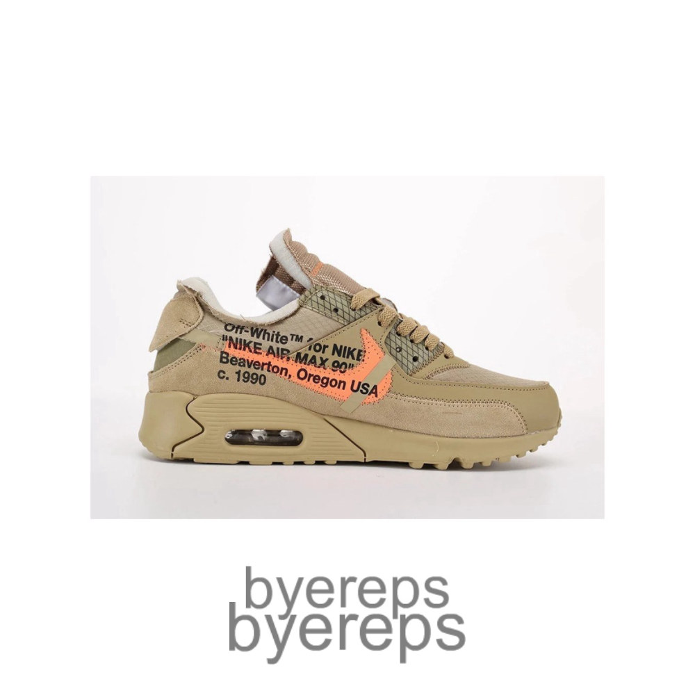Off-White X Air Max 90 Desert Ore