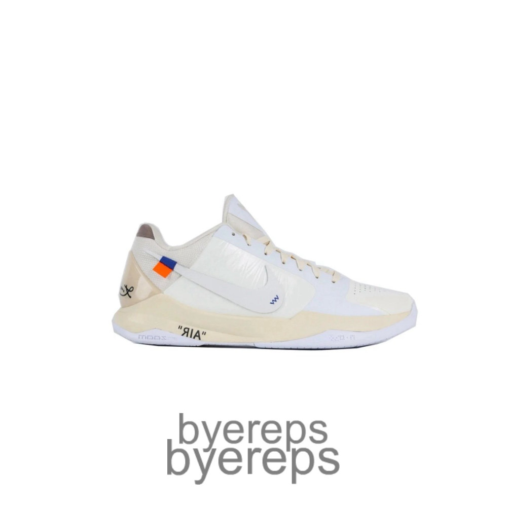 Off-White X Nike Zoom Kobe 5 Sail