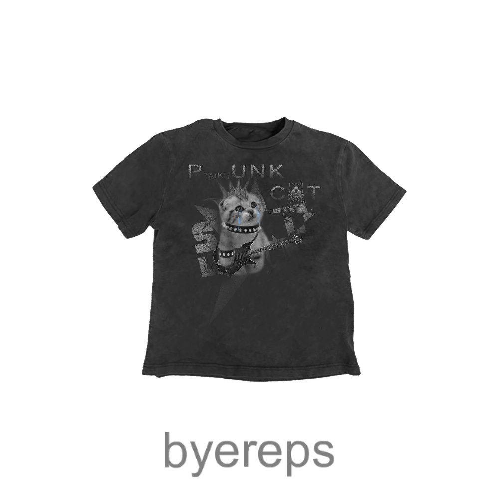 Paiki Punk Cat Tee — photo 3 of 4
