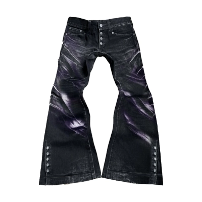Paiki Purple Flame Denim