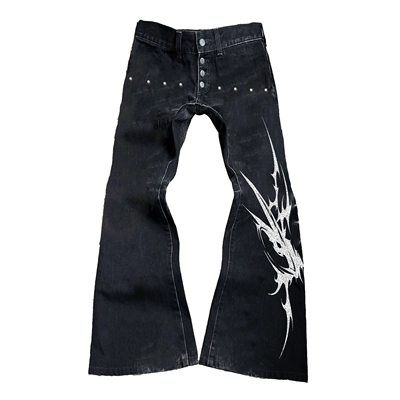 Paiki Victory Goddess Horn Denim
