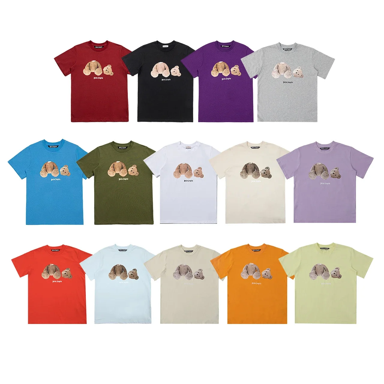Palm Angels Bear Logo T-Shirt Collection