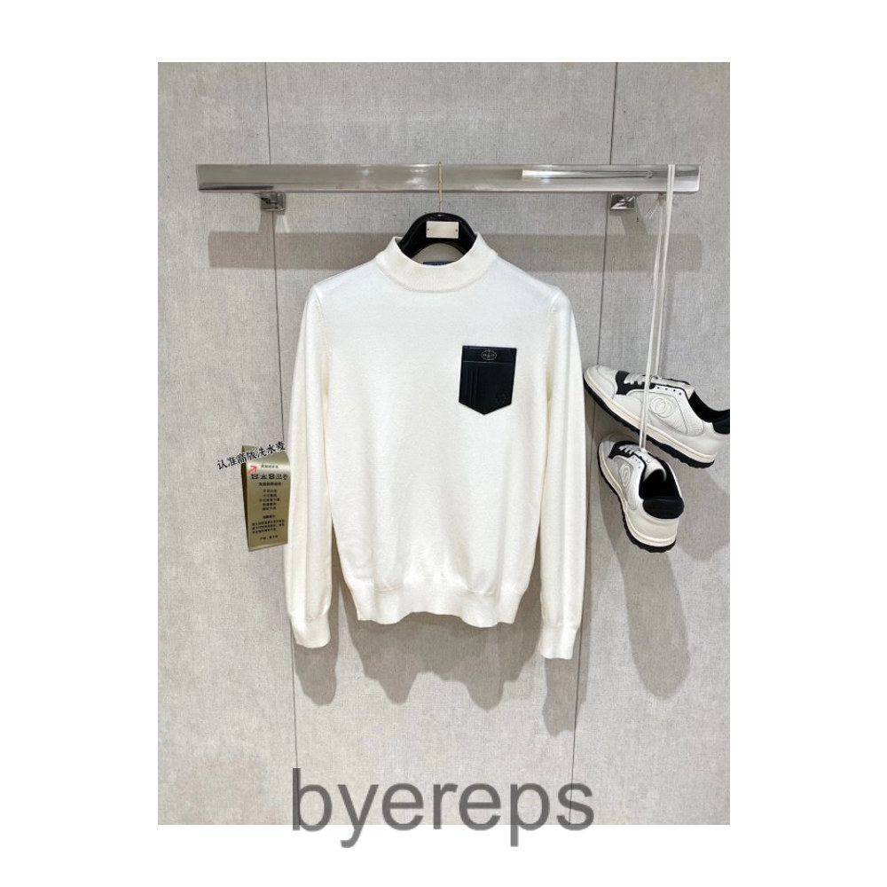Par * Pu * Da 3 Standard Complete High Version Recognition High Version Wash Mark Half Turtleneck Sweater
