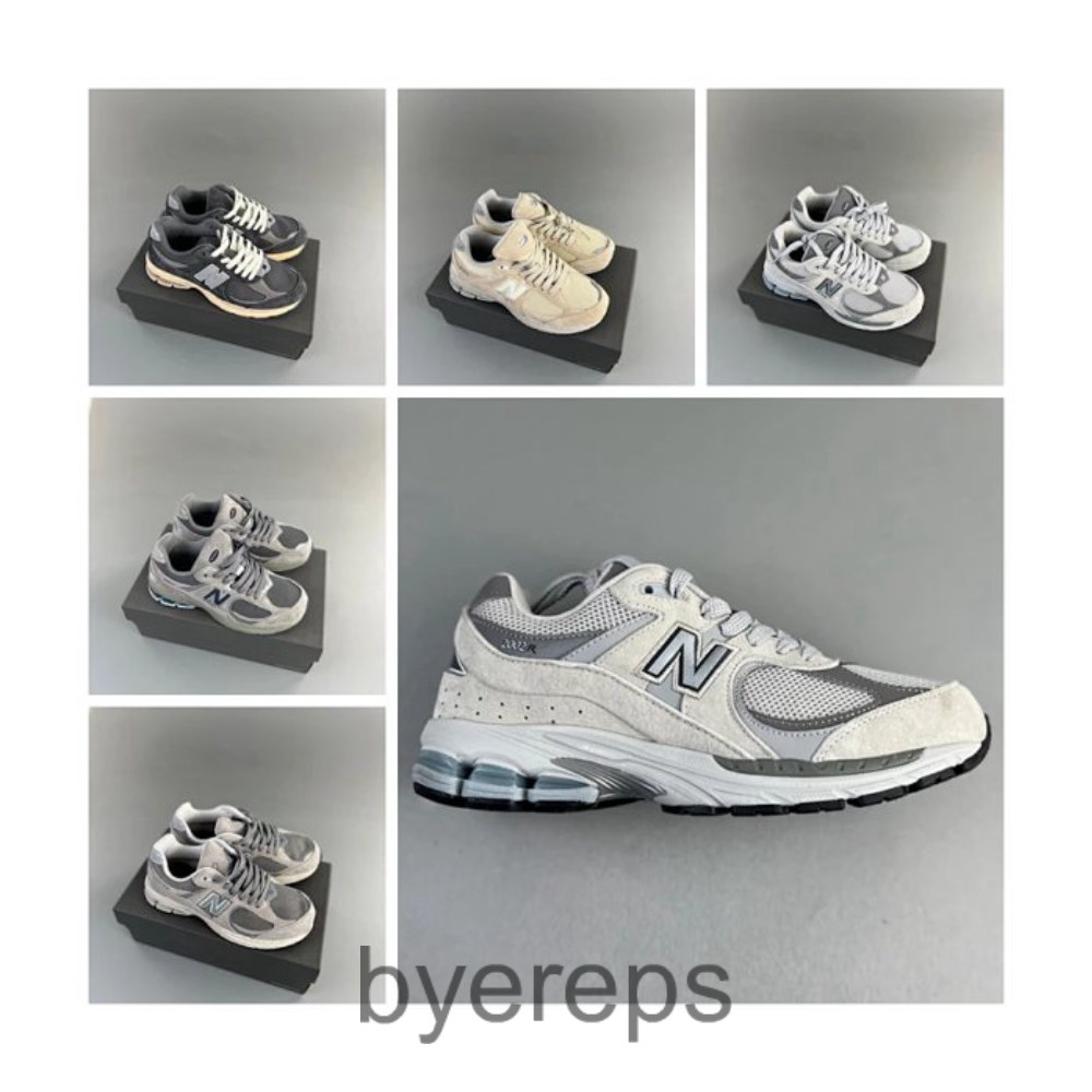 Pig leather NB 2002r retro torre casual sports jogging shoes M2002R