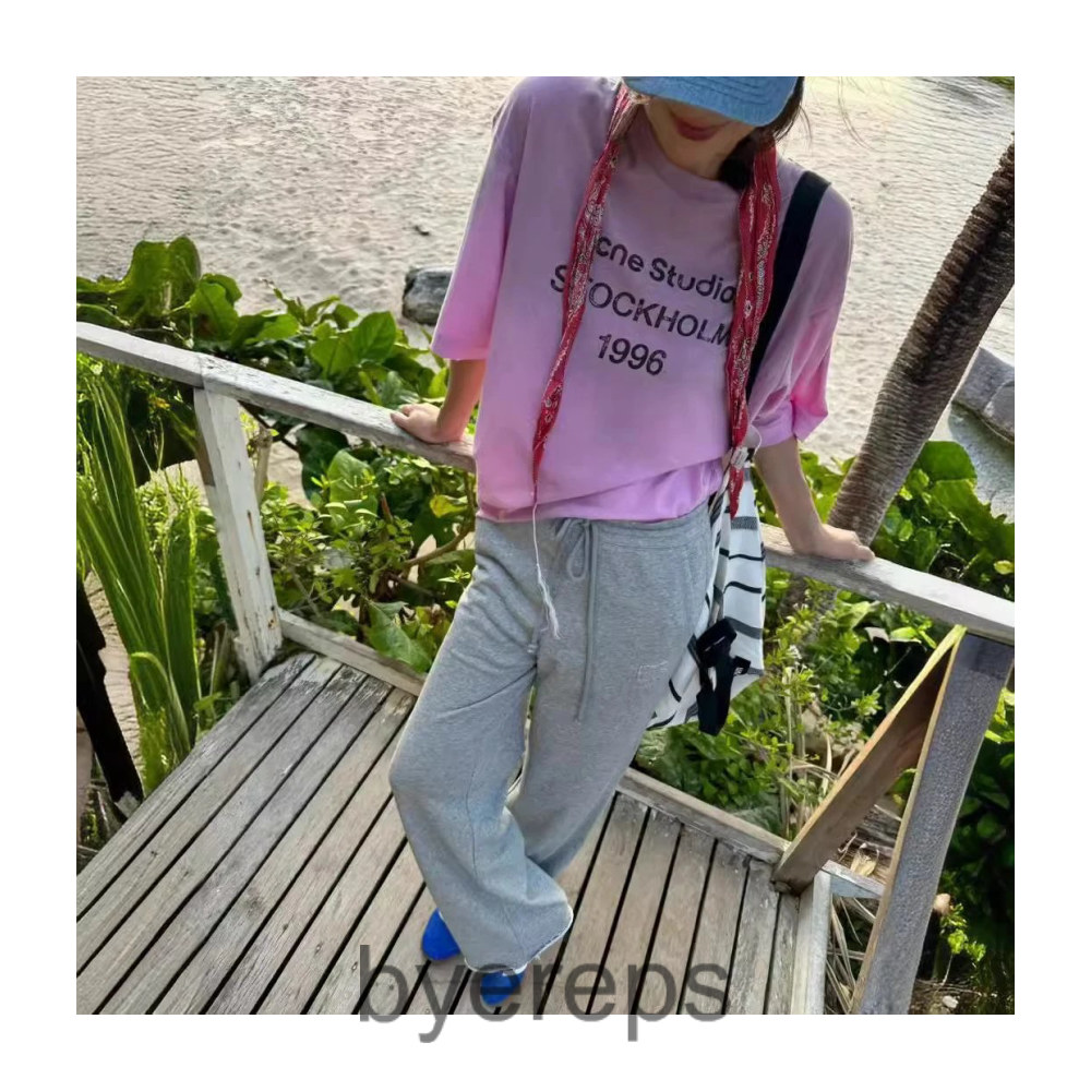 Pink Acne Shirt