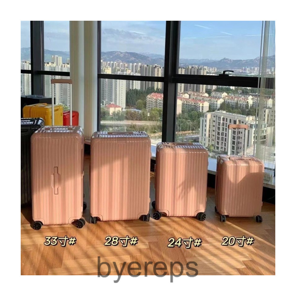 Pink Rimowa Luggage