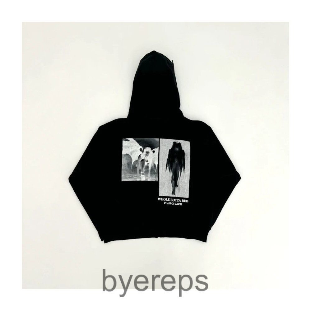 Unbranded Playboicarti WLR Merch Zip Up Hoodie — photo 4 of 4