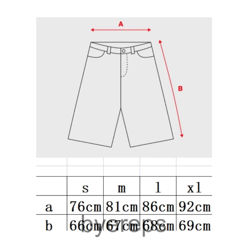 Unbranded Polar Big Boy Jorts Black/White — photo 2 of 2