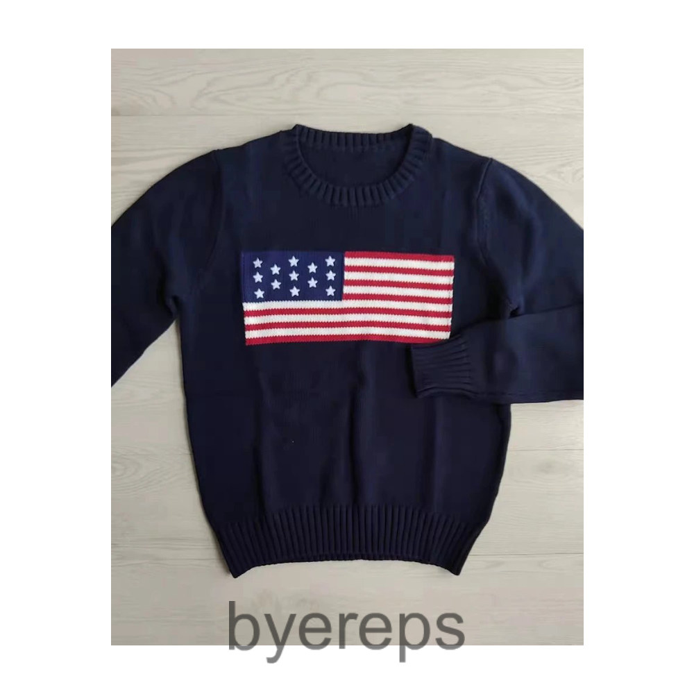 Unbranded Polo USA Flag Sweater ( Beige ) — photo 3 of 3