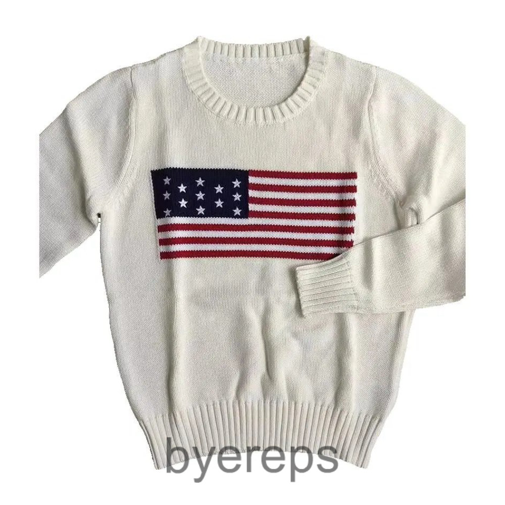 Polo USA Flag Sweater ( Navy)