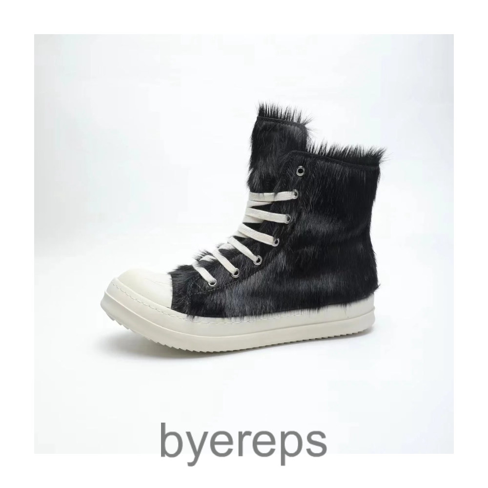 Pony Hair Rick Owens Ramoens (2 colorways) — photo 2 of 4