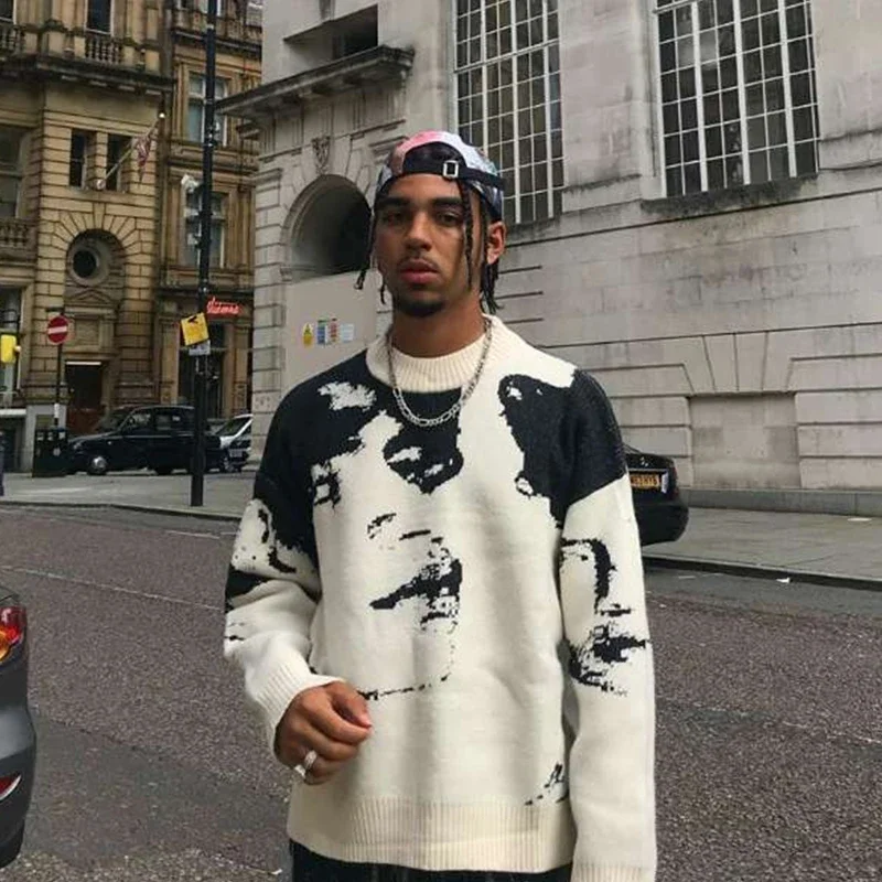 Portrait Knit Sweater
