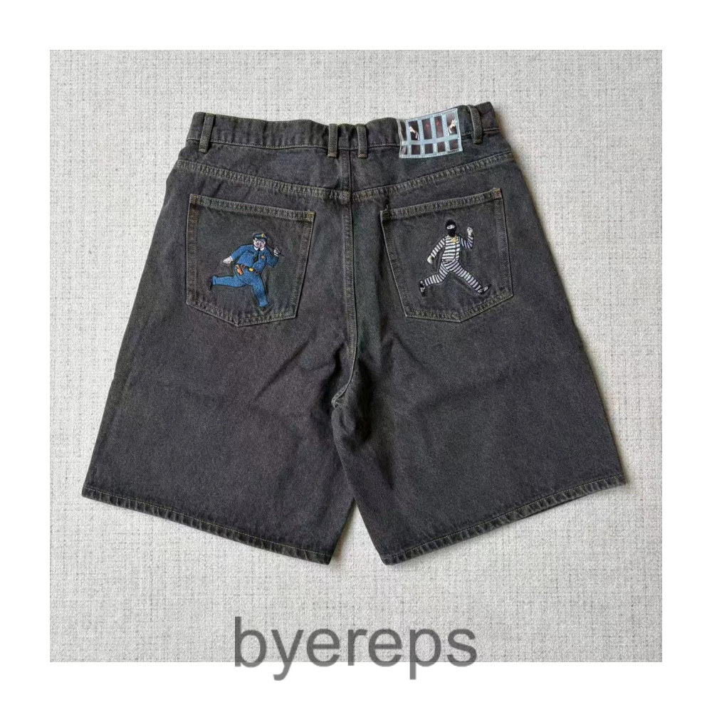 Unbranded Poser Ldn Cops + Robbers Jorts — photo 2 of 4