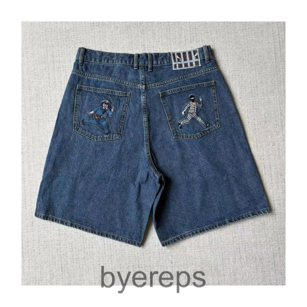 Unbranded Poser Ldn Cops + Robbers Jorts — photo 3 of 4