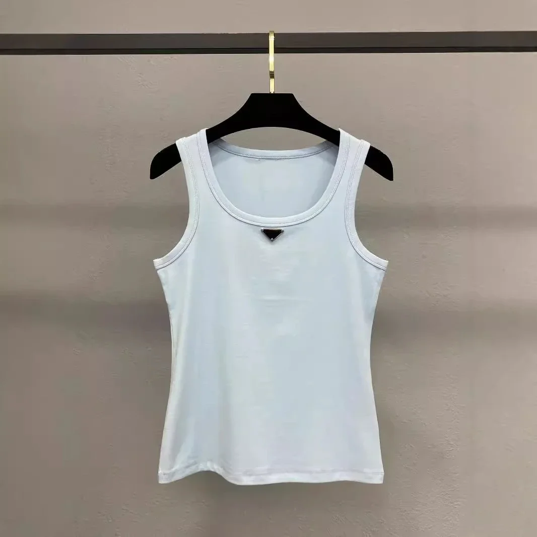 Prada Ribbed Knit Tank Top