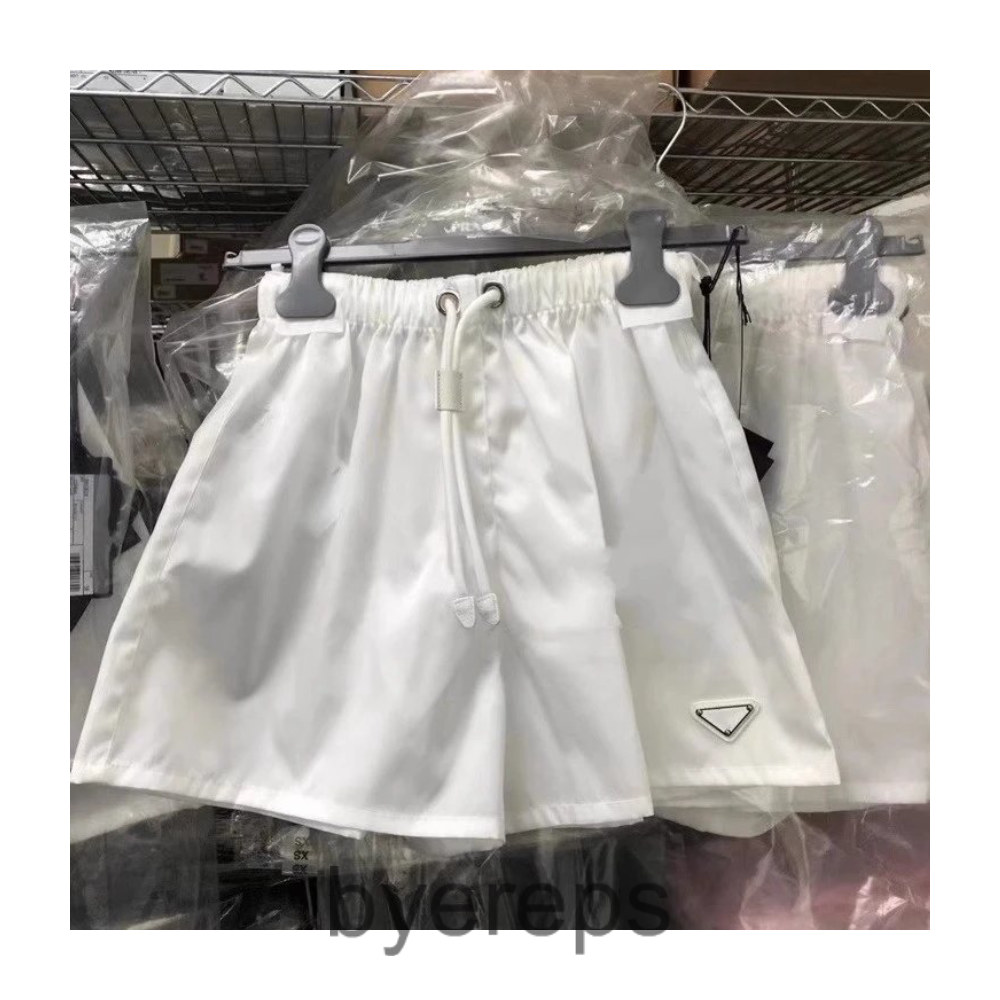 Prada White Nylon Shorts