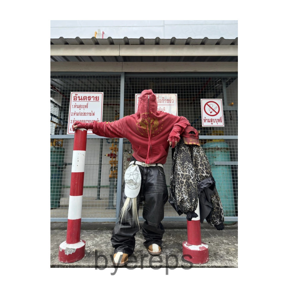 Unbranded Project G/R Red Gloves Hoodie — photo 2 of 4