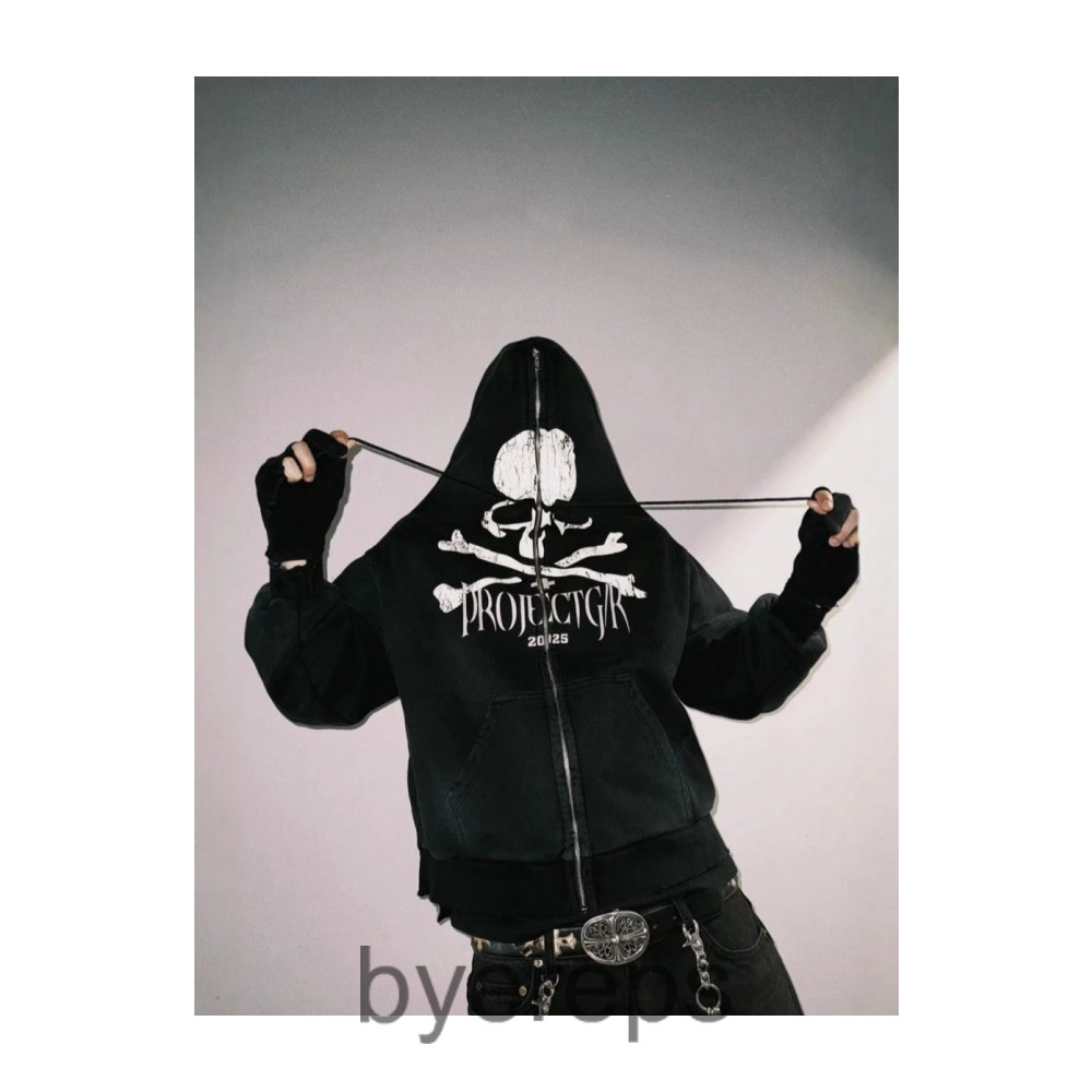 Unbranded Project G/R Skull Gloves Hoodie — photo 4 of 4