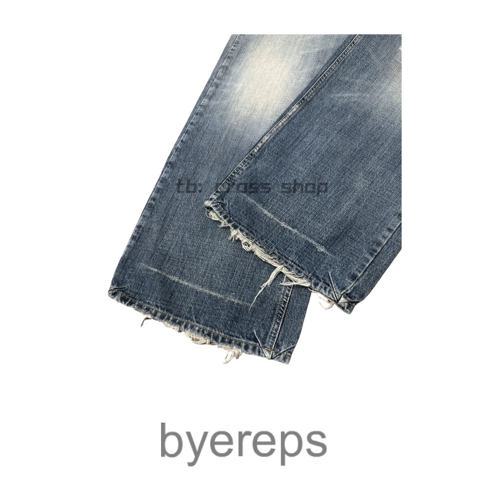 Unbranded Project GR Double Knee Raw Denim — photo 2 of 4