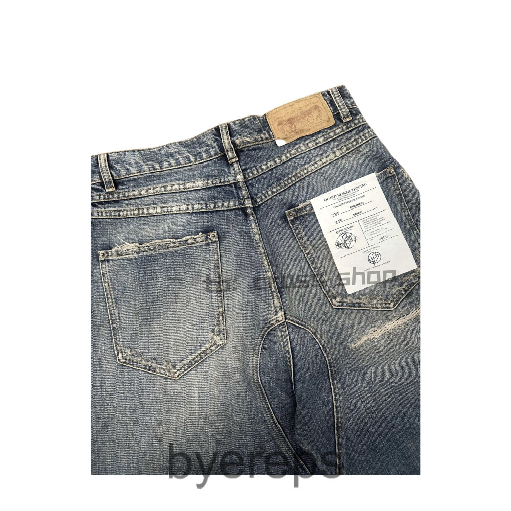 Unbranded Project GR Double Knee Raw Denim — photo 4 of 4