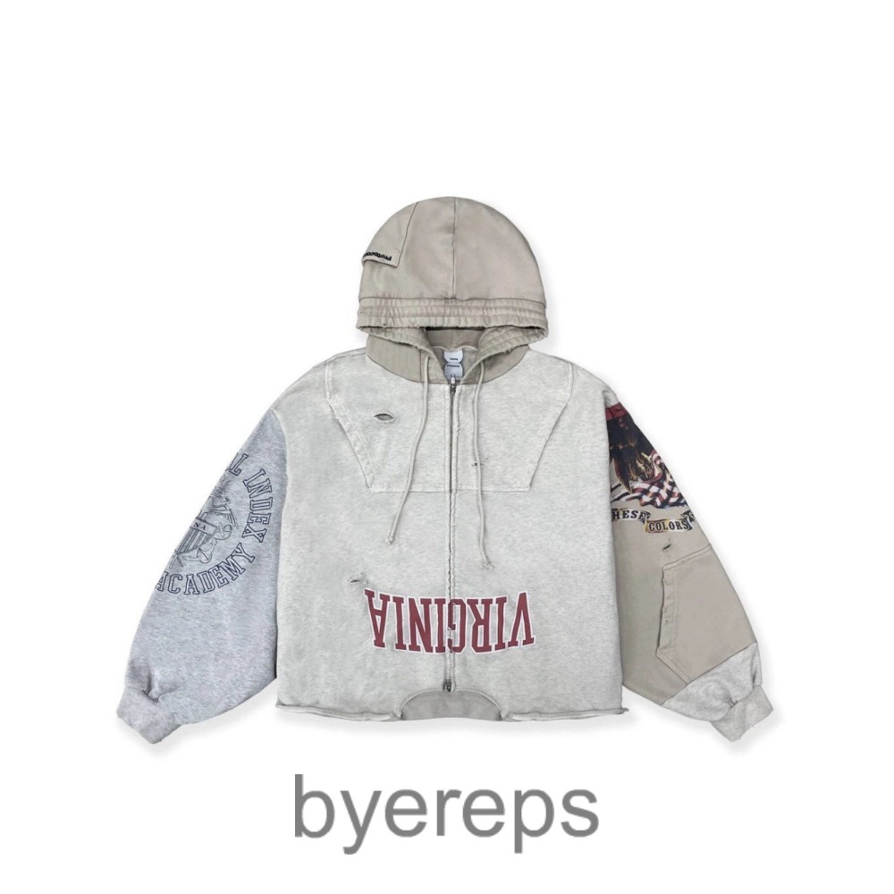 Unbranded Protocol Index Reversed Hoodie — photo 4 of 4