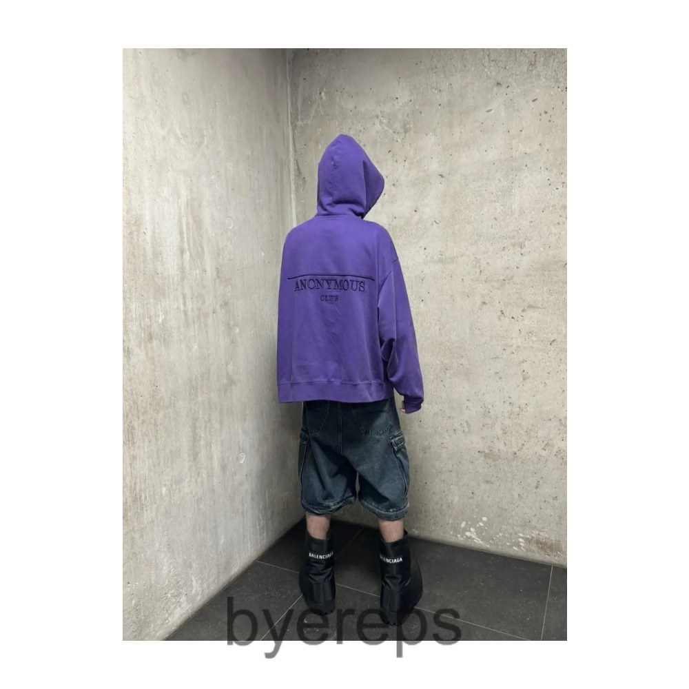 Unbranded Purple Anonymous Club Sweatpants — photo 3 of 4