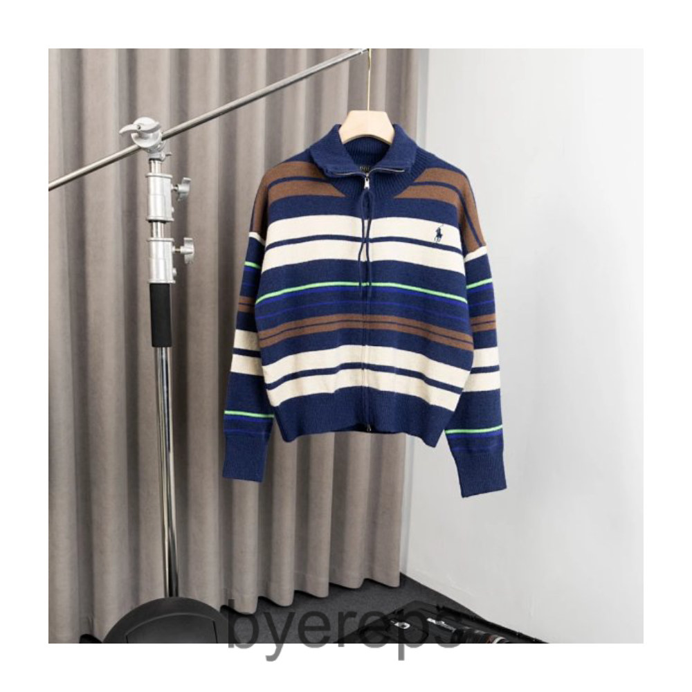 Ra1ph 1auren Latest Color Women's Knitted Zip Cardigan