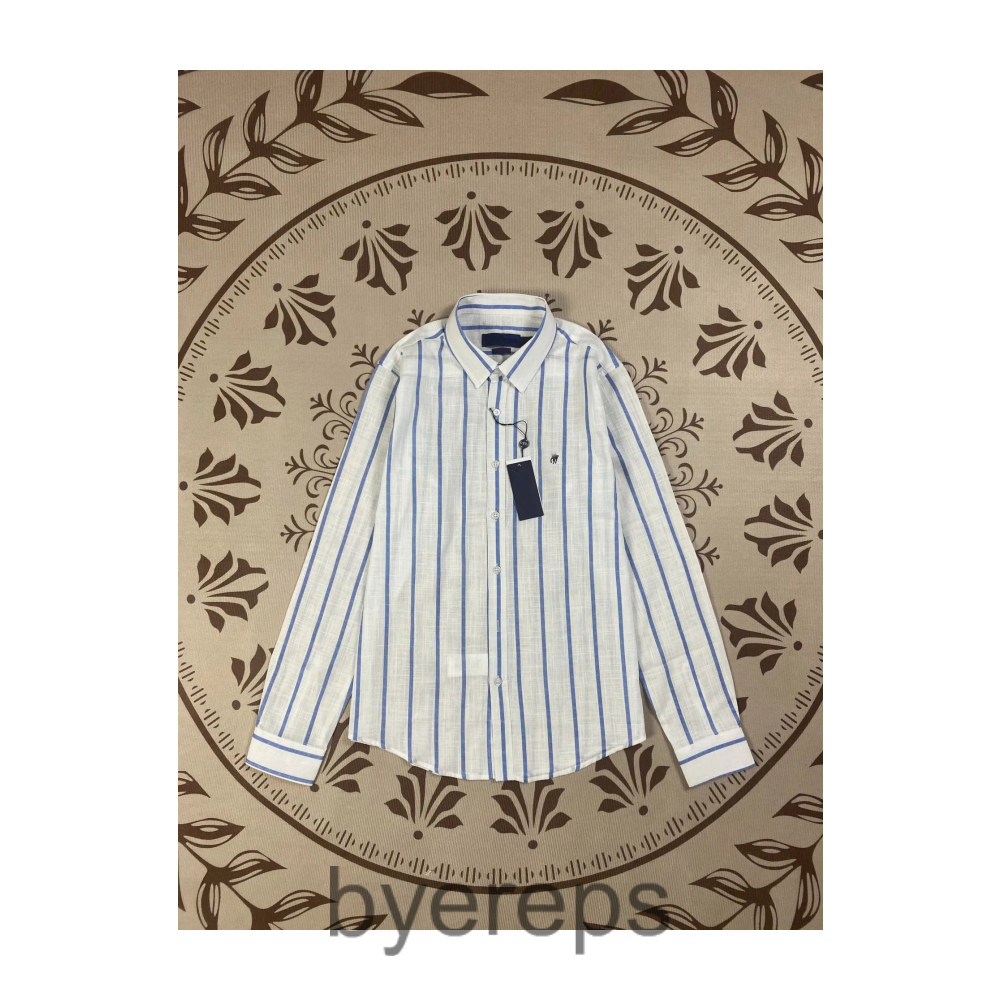 Ralph lauren striped linen shirt — photo 2 of 3