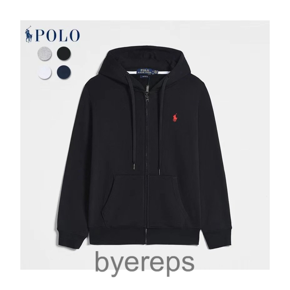 Ralph Lauren zip-up hooded sweatshirt（6+ Colourways）