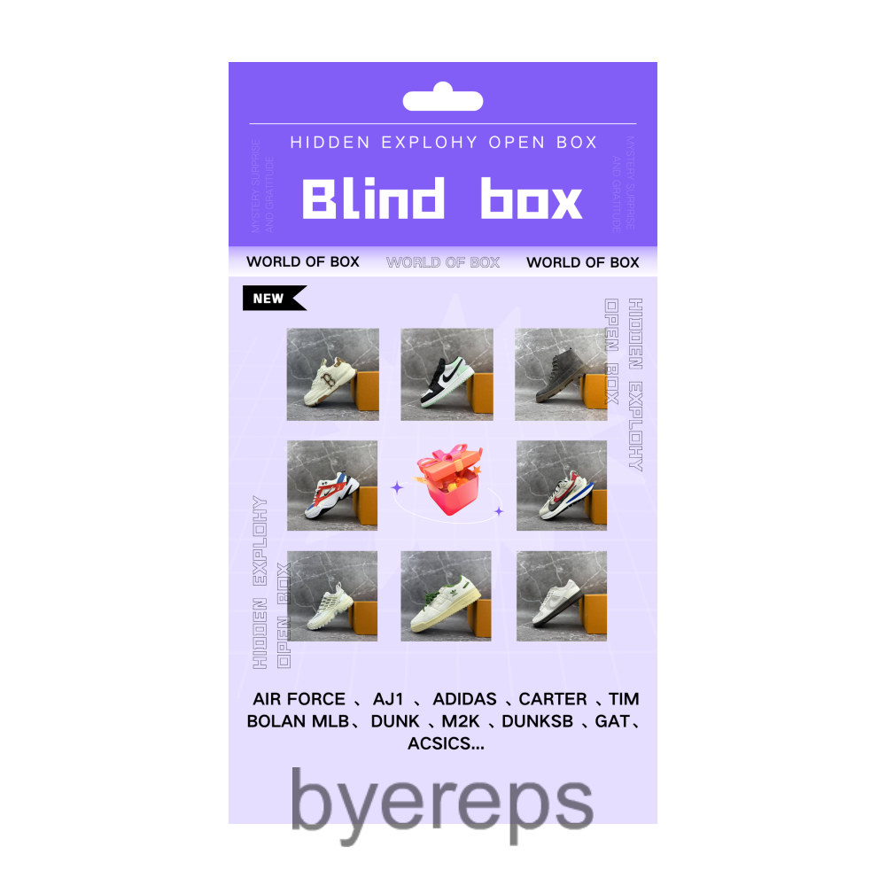 Random shoe blind box