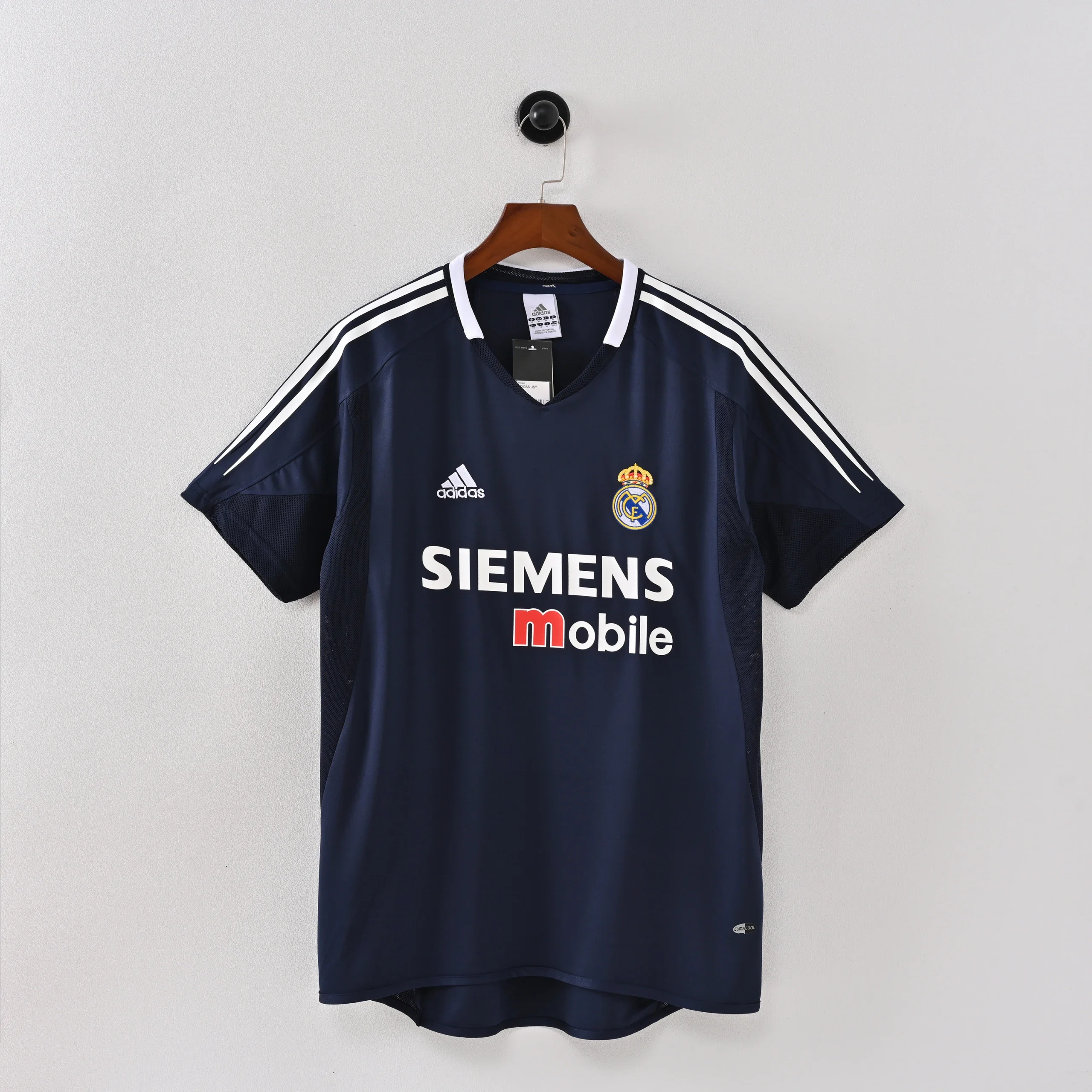 Real Madrid Retro Away Soccer Jersey