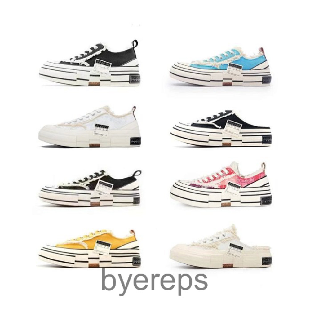 Real Wood Combination xVESSEL Beggar Shoes Wu Jianhao Canvas Shoes