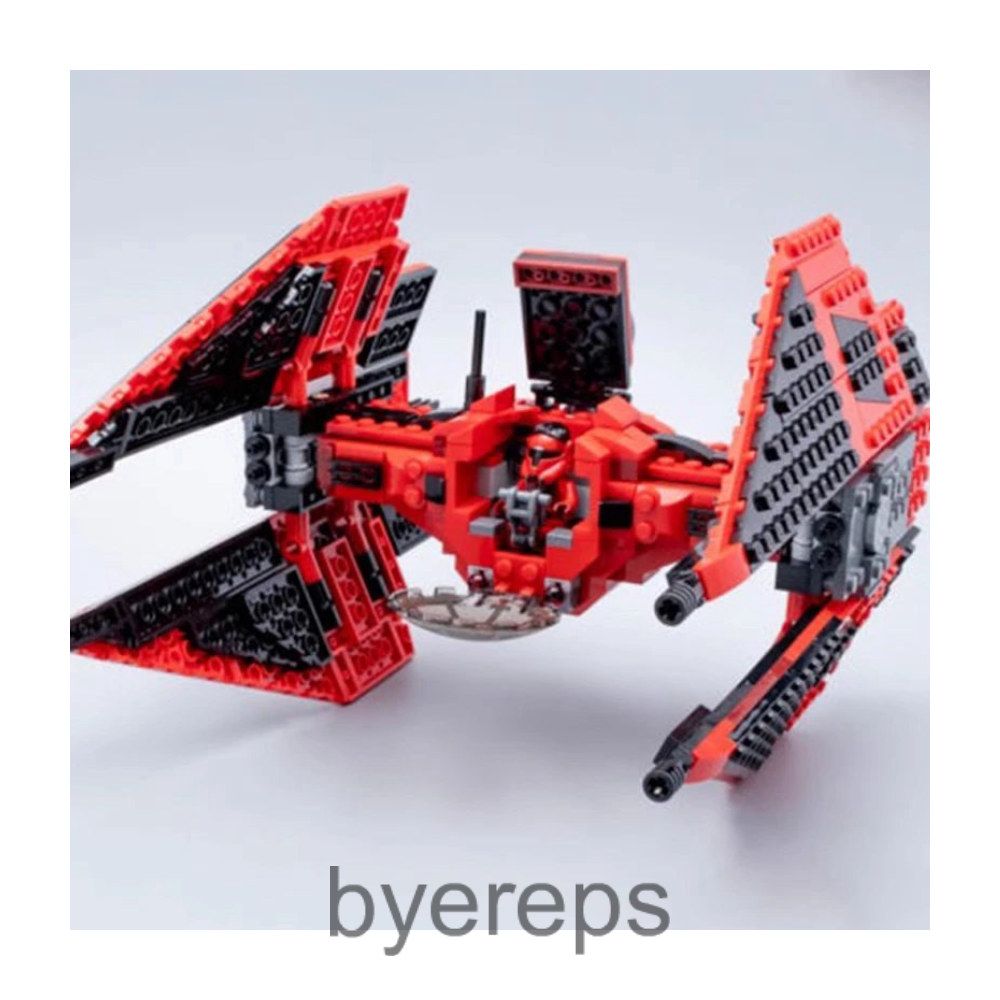 Unbranded Red TIE Fighter Lego — photo 4 of 4