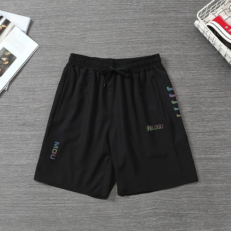 Reflective Logo Quick-Dry Shorts