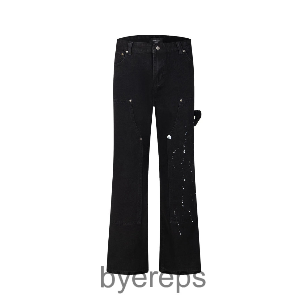 Represent paint splatter jeans — photo 2 of 4