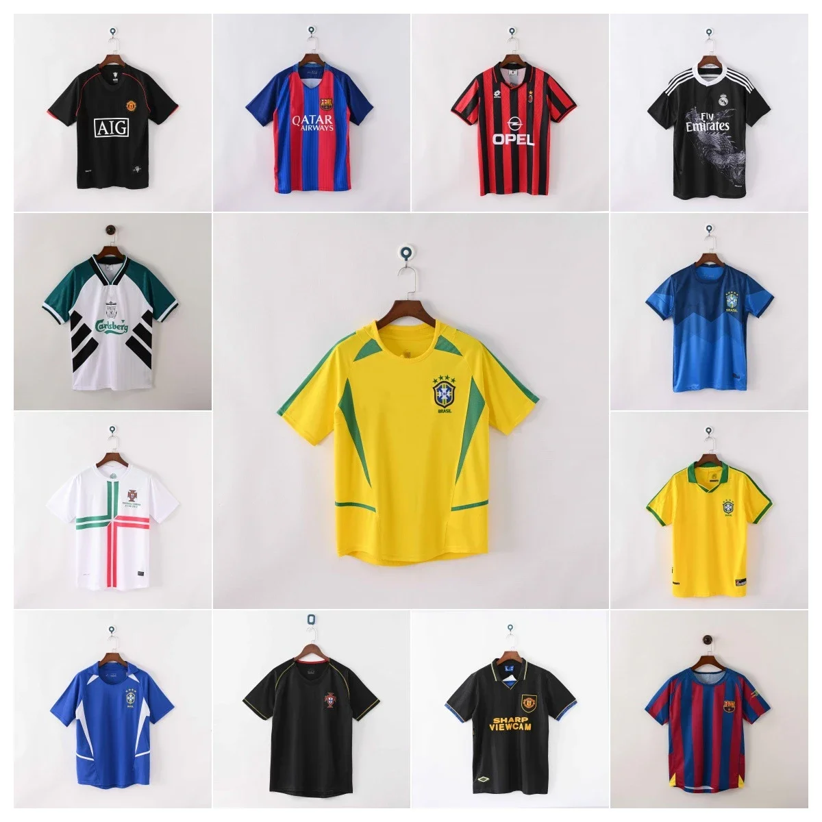Retro Soccer Jersey Collection