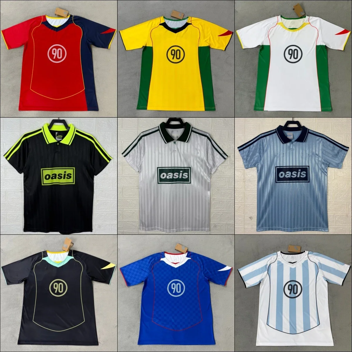 Retro Total 90 & Oasis Jersey