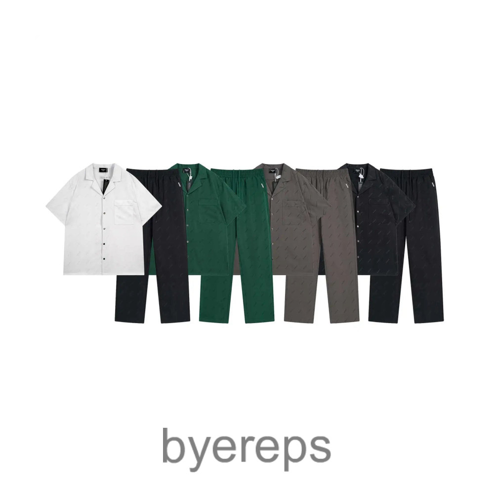 Rhude button up & pants combo