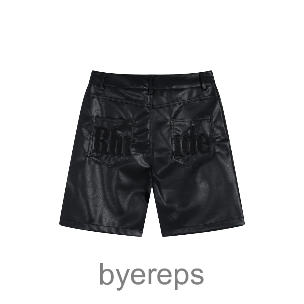 Rhude leather shorts — photo 2 of 4