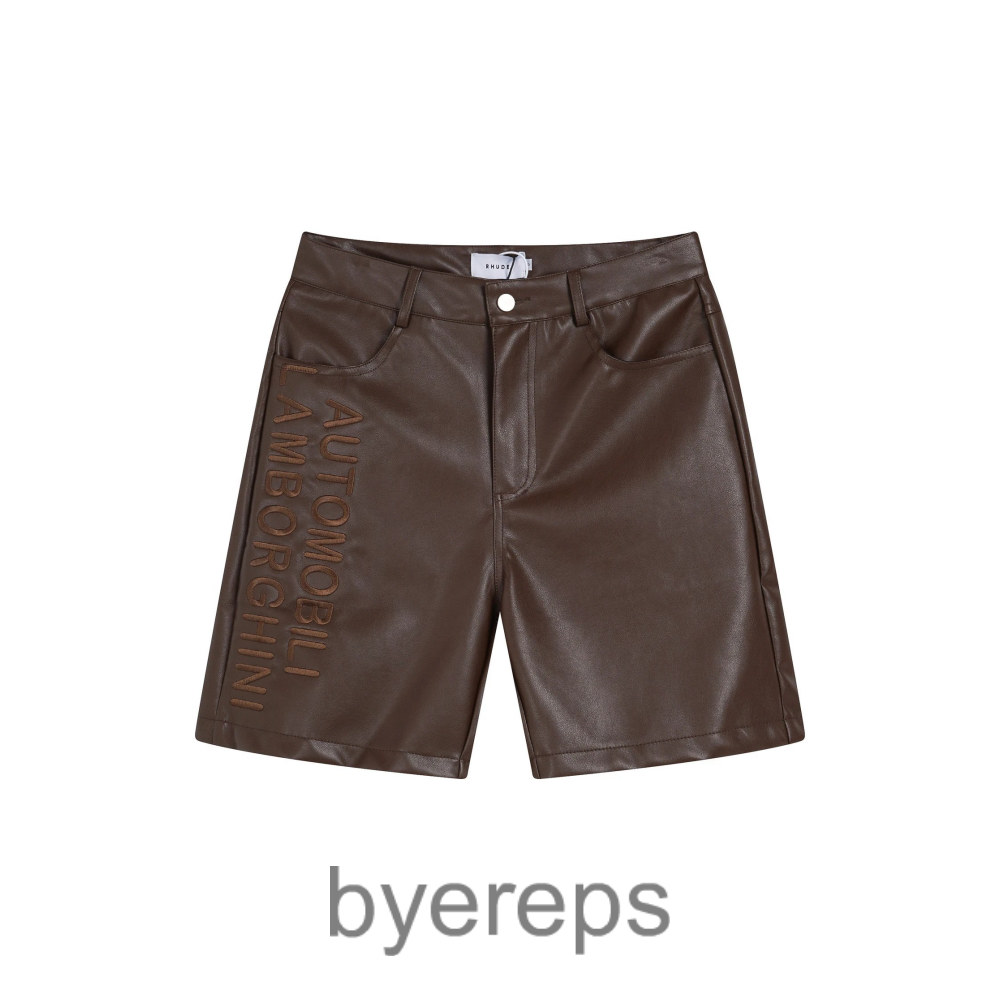 Rhude leather shorts — photo 3 of 4